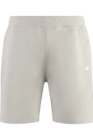 K-Way Casual Shorts, male, , Size: XL Cotton Bermuda Shorts with Logo Patch