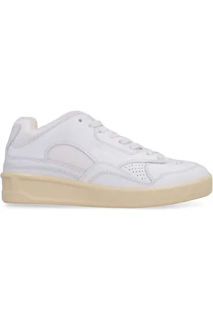 Jil Sander Sneakers, female, , Size: 10 US Mesh Insert Low-Top Sneakers