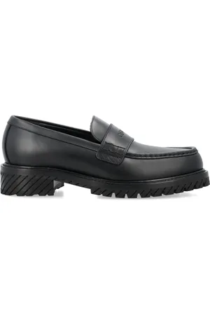 OFF-WHITE Loafers, male, , Size: 10 US Military Loafers with Signature Sole