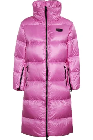 Duvetica Down Coats, female, , Size: 2XS Long Down Jacket with Belted Hood