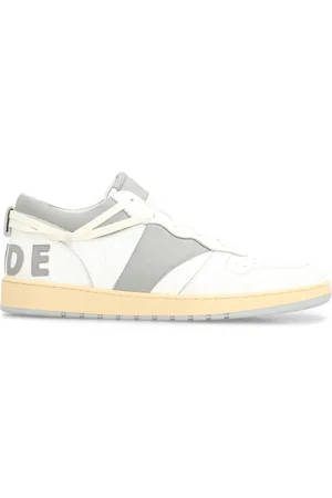 Rhude Sneakers, male, , Size: 11 US Vintage Leather Low-Top Sneakers
