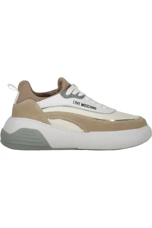 Moschino Sneakers, female, , Size: 11 US Color Block Low-Top Sneakers