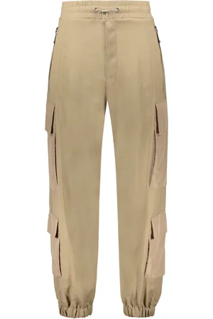 Balmain Slim-fit Trousers, male, , Size: 2XL Cargo Trousers with Multi-Pockets