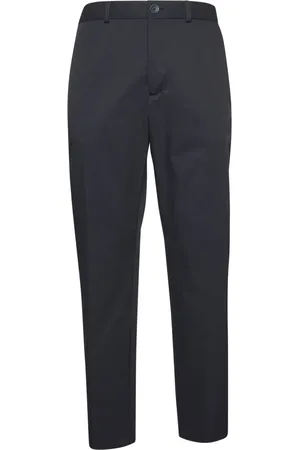 HERNO Chinos, male, , Size: L Twill Trousers with Elastic Waist