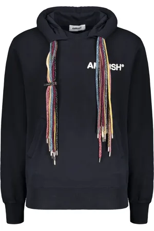 AMBUSH Hoodies, male, , Size: 2XS Hooded Sweatshirt with Ribbed Knit Edges