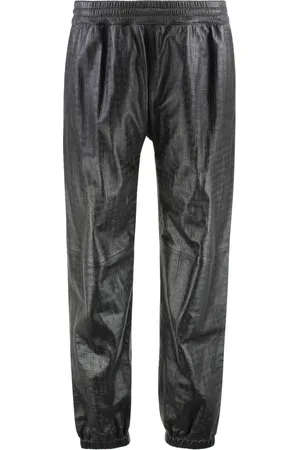 Givenchy Sweatpants, male, , Size: L 4G Motif Leather Pants