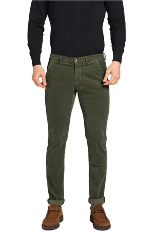 Masons Chinos, male, , Size: XS Velvet Chino Pants Slim Fit