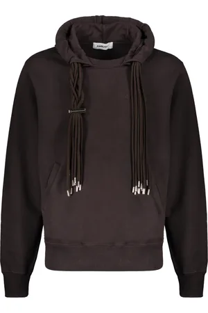 AMBUSH Hoodies, male, , Size: S Embroidered Hooded Sweatshirt with Pockets