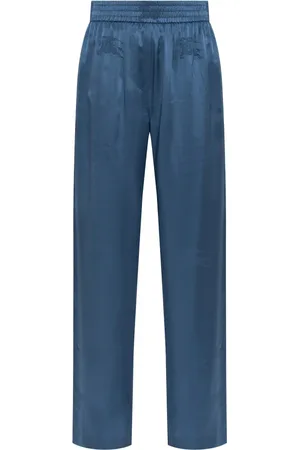 Burberry Straight Trousers, female, , Size: 2XS Alex Silk Trousers