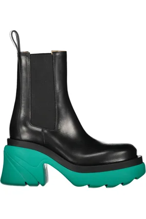 Bottega Veneta Chelsea Boots, female, , Size: 5 US Flash ankle boots with lug sole