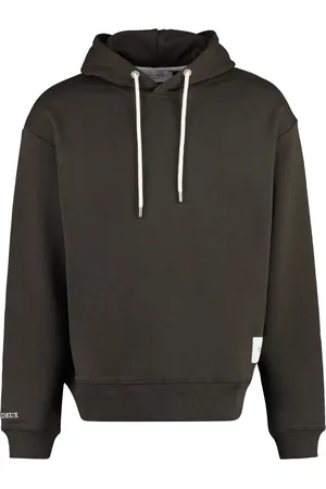 Les Deux Hoodies, male, , Size: S Cotton Hoodie with Ribbed Cuffs