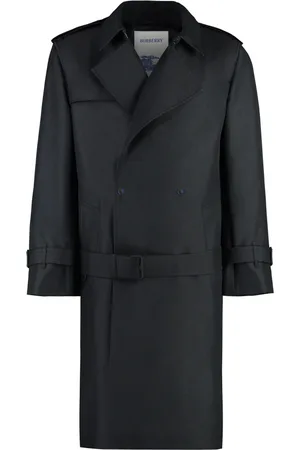 Burberry Trench Coats, male, , Size: M Trench Coat
