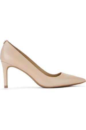 Michael Kors Pumps, female, , Size: 8 US Alina Leather Décolleté in Blush Color