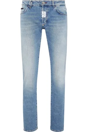 Philipp Plein Slim-fit Jeans, male, , Size: W31 Slim Fit Denim Jeans