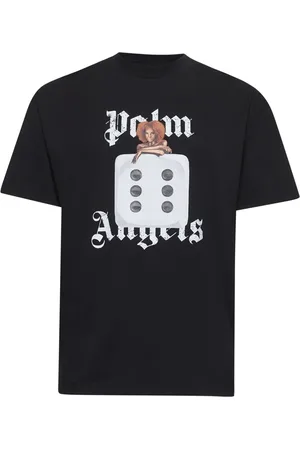 Palm Angels T-Shirts, male, , Size: XL Pin Up Print T-shirt