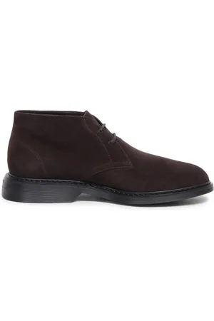 Hogan Lace-up Boots, male, , Size: 11 US Italian Style Memory Foam Boots