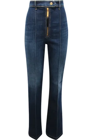 Elisabetta Franchi Skinny Jeans, female, , Size: W29 Denim Flared Jeans Made in Italy