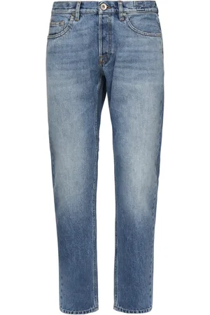 ELEVENTY Slim-fit Jeans, male, , Size: W34 Denim Pants 5 Pockets
