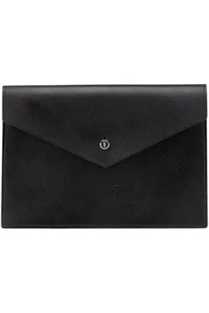 Saint Laurent Pre-owned Clutches, female, , Size: ONE SIZE Pre-owned Leather pouches