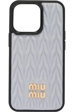 Miu Miu Phone Accessories, unisex, , Size: ONE SIZE Stylish Phone Case Accessory