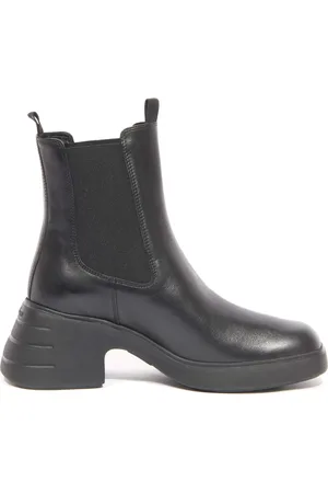 Hogan Heeled Boots, female, , Size: 7 1/2 US Chelsea ankle boots with memory foam