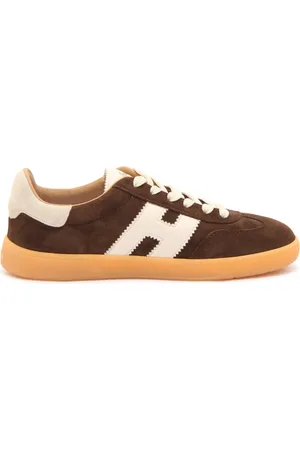 Hogan Sneakers, male, , Size: 10 1/2 US Cool Suede Lace-up Shoes