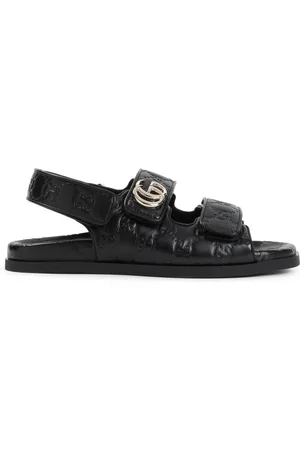Gucci Flat Sandals, female, , Size: 8 1/2 US Sandals for Stylish Summer Outings