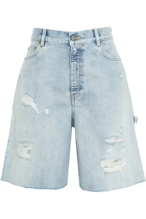 Golden Goose Denim Shorts, female, , Size: W25 Denim Bermuda Shorts Used Look