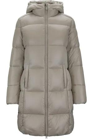 save the duck Parkas, female, , Size: XS High Collar Hooded Puffer Jacket