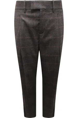 Neil Barrett Suit Trousers, male, , Size: XL Wool Blend Low Rise Trousers