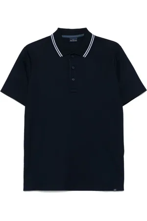 Paul & Shark Polo Shirts, male, , Size: XL Navy Button-Up Sweater