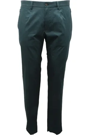 Dolce & Gabbana Slim-fit Trousers, male, , Size: M Trouser Italian Style