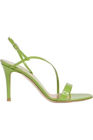 Gianvito Rossi High Heel Sandals, female, , Size: 5 US Italian Vernice Midori Sandals Shoes