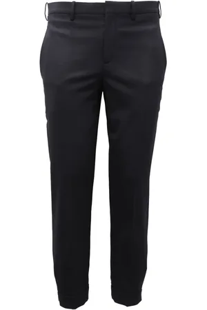 Neil Barrett Chinos, male, , Size: S Slim Fit Wool Blend Trouser