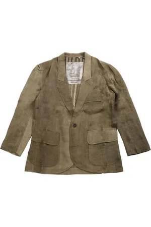 ZIGGY CHEN Blazers, male, , Size: M Buttoned Jacket with Flap Pockets