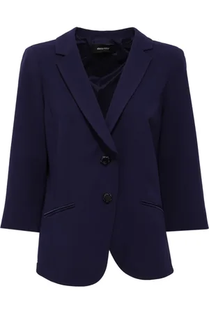 Elena Miro Blazers, female, , Size: M Violet Jacket with Model 9034H00092