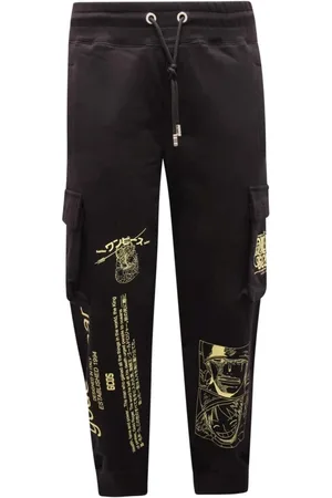 GCDS Sweatpants, male, , Size: L Cargo Sweatpants Gym Tuta