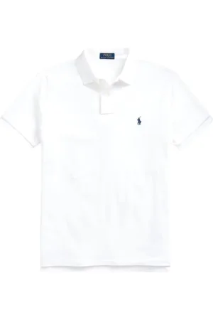 Ralph Lauren Polo Shirts, male, , Size: L Custom Slim Fit Polo Shirt