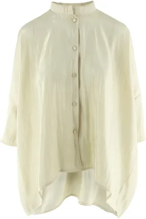 Annette Görtz Shirts, female, , Size: XS Elegant Blouse with Mandarin Collar