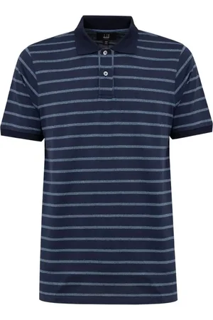 Dunhill Polo Shirts, male, , Size: M Cotton Polo Shirt Classic Fit