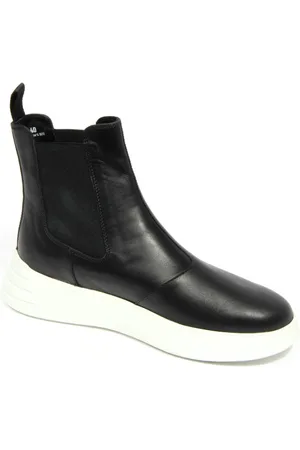 Hogan Chelsea Boots, female, , Size: 9 US Rebel Chelsea Leather Boots