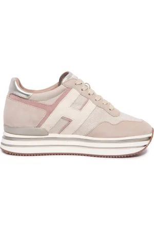 Hogan Sneakers, female, , Size: 5 US Midi Platform Lace-Up Shoes