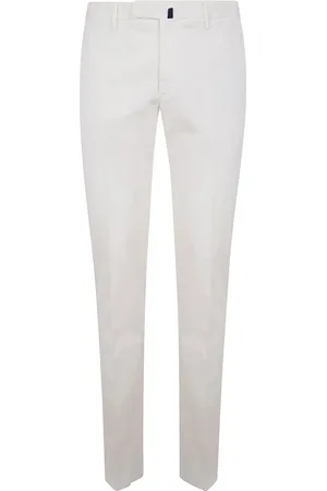Incotex Chinos, male, , Size: 2XL Belted Trousers with Pockets