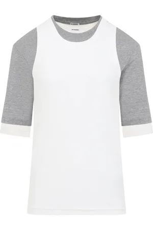 Jil Sander T-Shirts, male, , Size: S Grey T-Shirt & Polo Collection