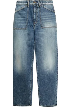 Givenchy Straight Jeans, male, , Size: W30 Denim Baggy Jeans