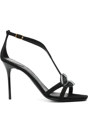 Balmain High Heel Sandals, female, , Size: 9 US Lips Sandals