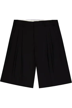 LANEUS Casual Shorts, male, , Size: M Wide leg double pence shorts