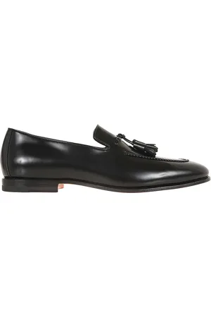 santoni Loafers, male, , Size: 11 US Leather Loafers for Men
