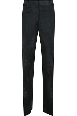 DRIES VAN NOTEN Straight Trousers, female, , Size: S Trousers for Women