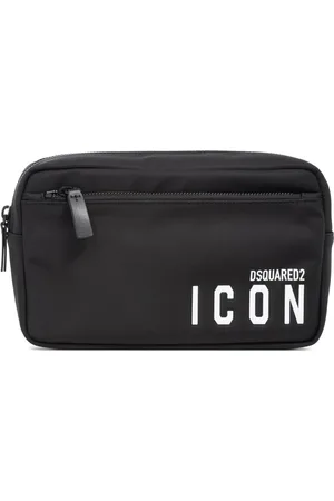 Dsquared2 Toilet Bags, male, , Size: ONE SIZE Stylish Toiletry Bag with Zip Closure